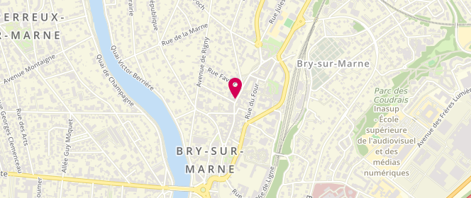 Plan de Angel Artisan Boucher, 37 Bis grande Rue Charles de Gaulle, 94360 Bry-sur-Marne