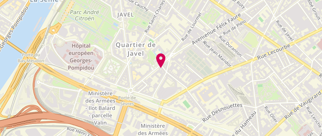 Plan de Boucherie de l'Avenue, 121 avenue Félix Faure, 75015 Paris