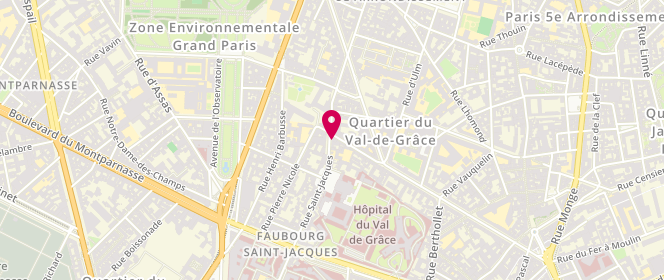 Plan de Boucherie Limousine, 263 Rue Saint-Jacques, 75005 Paris