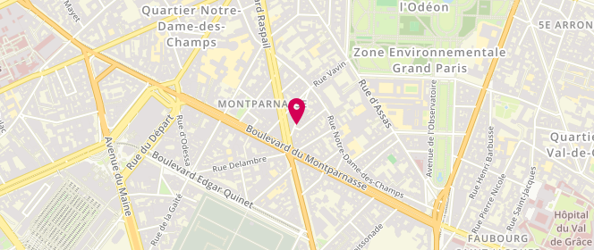 Plan de Boucherie Bréa, 21 Rue Bréa, 75006 Paris