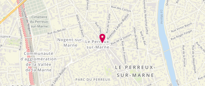 Plan de Au Parfait Gigot, 77 avenue Ledru Rollin, 94170 Le Perreux-sur-Marne