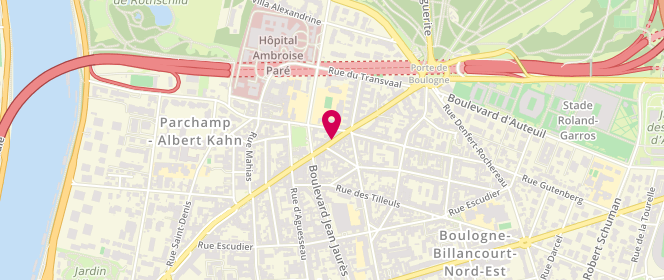 Plan de Boucherie de Boulogne, 40 avenue Jean Baptiste Clément, 92100 Boulogne-Billancourt