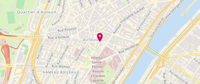 Plan de Boucherie de l'Église, 9 Rue d'Auteuil, 75016 Paris