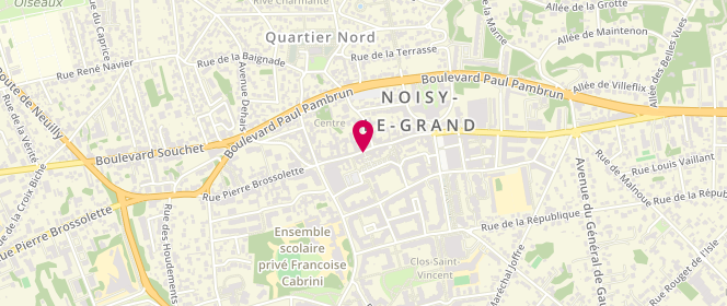 Plan de Boucherie de la Mairie Ng, 180 Rue Pierre Brossolette, 93160 Noisy-le-Grand