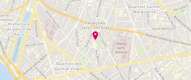 Plan de Les Provinces - Boucherie étable à manger, 20 Rue d'Aligre, 75012 Paris