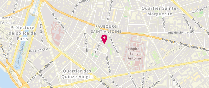Plan de SAS chapon d’aligre, Pl. d'Aligre, 75012 Paris