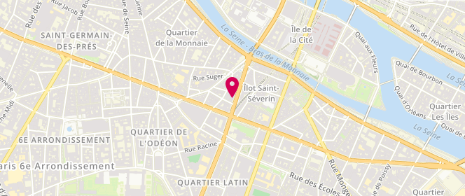 Plan de Pierre Oteiza, 18 Boulevard Saint-Michel, 75006 Paris