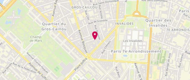 Plan de Boucherie du Perche, 52 Rue Cler, 75007 Paris