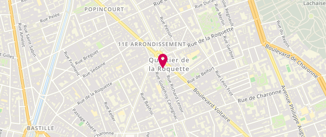 Plan de Boucherie Charly, 51 Rue Richard Lenoir, 75011 Paris