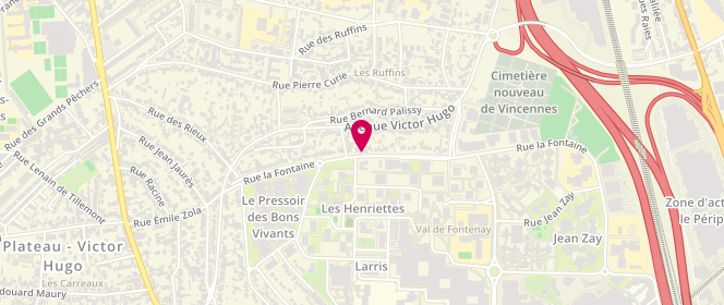 Plan de Boucherie Istanbul, 109 Bis Rue la Fontaine, 94120 Fontenay-sous-Bois