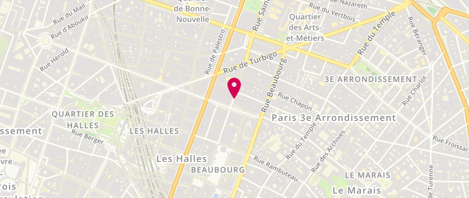 Plan de Viande Viande, 206 Rue Saint-Martin, 75003 Paris