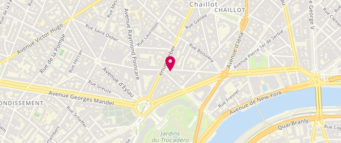 Plan de Boucherie du Palais, 35 Rue de Longchamp, 75016 Paris