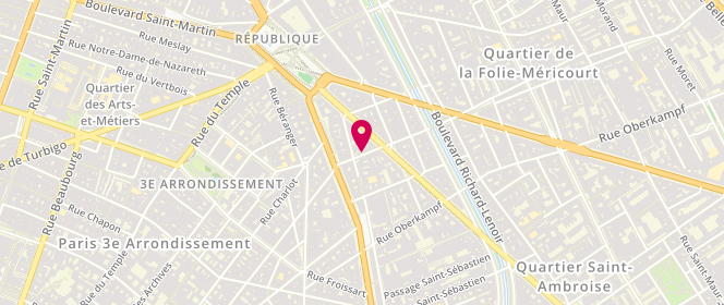 Plan de Bidoche, 7 Rue Jean-Pierre Timbaud, 75011 Paris