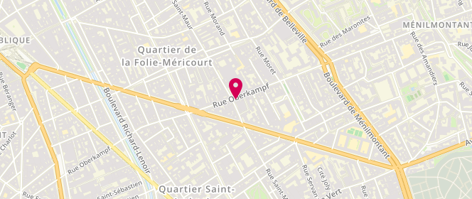 Plan de DAGAULT Christophe, 94 Rue Oberkampf, 75011 Paris