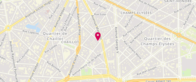 Plan de Délices d'Au, 1 Rue Jean Giraudoux, 75116 Paris