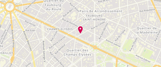 Plan de K-Mart, 9 Rue du Colisée, 75008 Paris