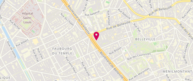 Plan de Boucherie Henrino, 122 Boulevard de Belleville, 75020 Paris