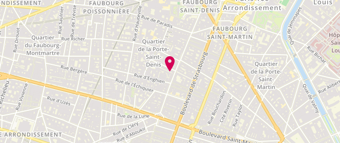 Plan de Boucherie Janois Saint Denis, 61 Rue du Faubourg Saint-Denis, 75010 Paris
