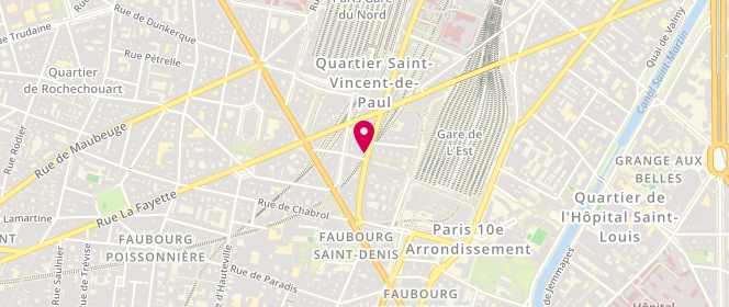Plan de Hsm, 145 Rue du Fbg Saint Denis, 75010 Paris