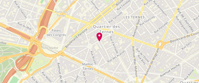 Plan de Boucherie St Ferdinand, 11 Rue Saint-Ferdinand, 75017 Paris