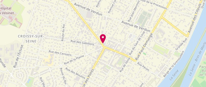 Plan de Boucherie d'Aujourd'Hui, 2 avenue Carnot, 78290 Croissy