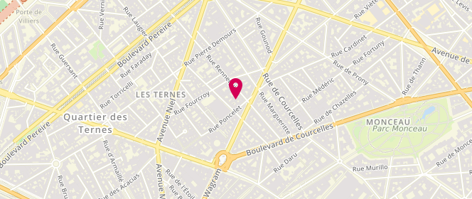 Plan de Boucherie du Marché, 47 Rue Poncelet, 75017 Paris