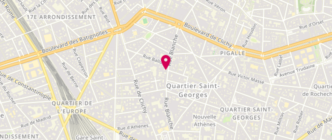 Plan de Boucherie Chaptal, 53 Rue Blanche, 75009 Paris
