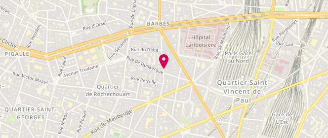 Plan de Boucherie Charcuterie David Daniel, 144 Rue du Fbg Poissonniere, 75010 Paris