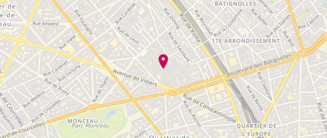 Plan de Boucherie Centrale Levis, 24 Rue de Levis, 75017 Paris
