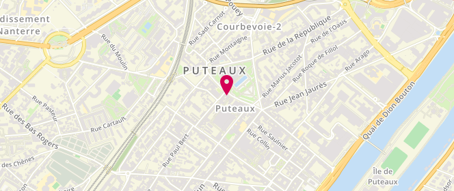Plan de Boucherie Huet, 15 Rue Chante Coq, 92800 Puteaux
