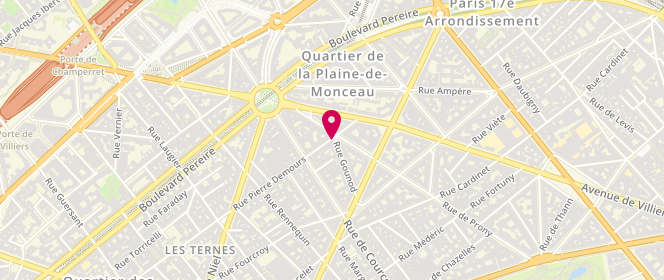 Plan de Ary's, 11 Rue Gounod, 75017 Paris