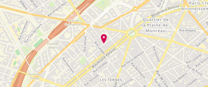 Plan de Boucherie Christophe M, 1 Rue Descombes, 75017 Paris