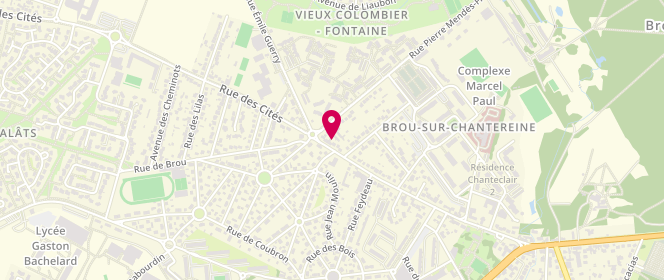 Plan de SOARES DE ASSIS Gualter, 50 Rue Carnot, 77177 Brou-sur-Chantereine
