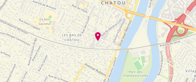 Plan de Aux Délices de Chatou, 11 Place Maurice Berteaux, 78400 Chatou