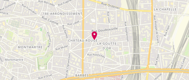 Plan de Boucherie Amir, 26 Rue des Poissonniers, 75018 Paris