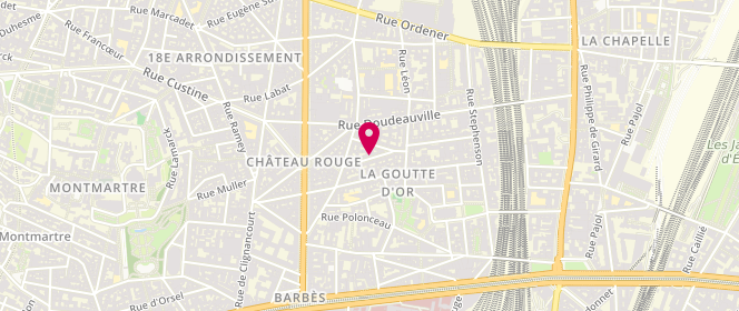 Plan de Boucherie de Suez, 6 Rue de Suez, 75018 Paris