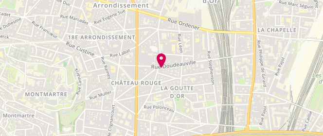 Plan de Ait Amar, 61 Rue Doudeauville, 75018 Paris