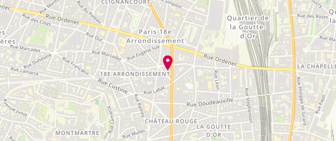 Plan de Bayt ul Lahm, 65 Boulevard Barbès, 75018 Paris