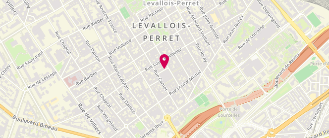 Plan de Boucherie lapouge, 2 place Henri Barbusse, 92300 Levallois-Perret