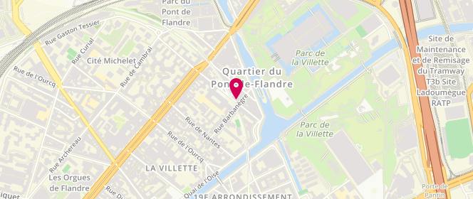 Plan de Boucherie de l'Argonne, 16 Rue de l'Argonne, 75019 Paris