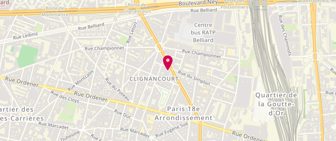 Plan de Boucherie Menguellet, 37 Boulevard Ornano, 75018 Paris