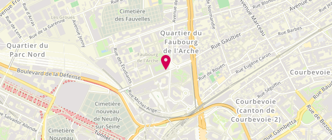 Plan de Boucherie de l'Arche - Lapouge, 49 avenue Léonard de Vinci, 92400 Courbevoie