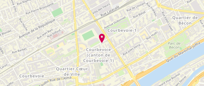 Plan de Boucherie AYA, 34 Boulevard Aristide Briand, 92400 Courbevoie