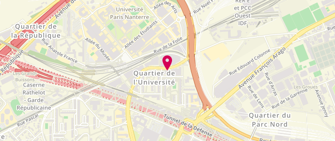 Plan de Boucherie l'Onglet, 414 Boulevard des Provinces Françaises, 92000 Nanterre