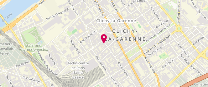 Plan de Boucherie Centrale, 99 Rue de Paris, 92110 Clichy