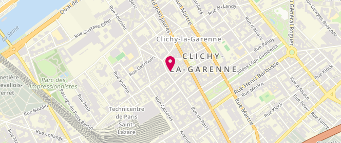 Plan de Jouna, 64 Rue de Neuilly, 92110 Clichy