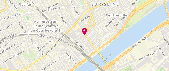Plan de La Grande Boucherie, 10 Rue de la Station, 92600 Asnières-sur-Seine
