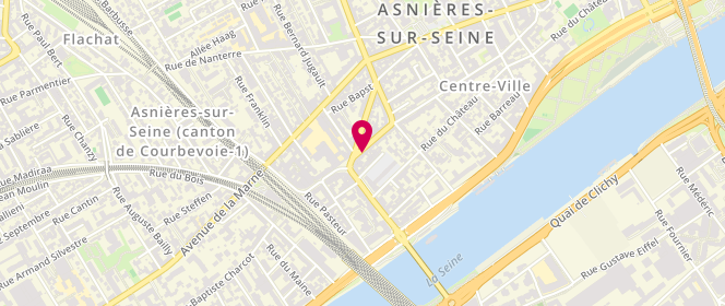 Plan de Boucherie Keumegne, 4 Rue Maurice Bokanowski, 92600 Asnières-sur-Seine