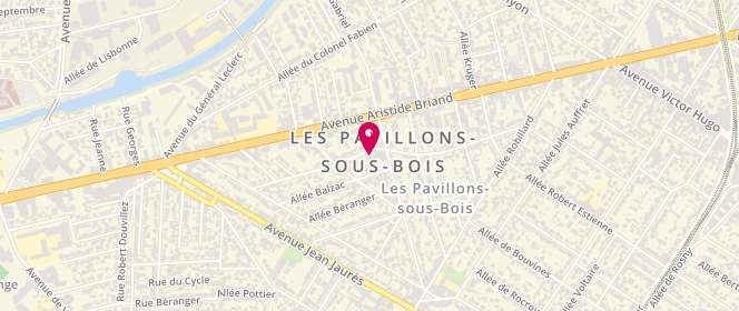 Plan de Boucherie Victor, 28 Boulevard Roy, 93320 Les Pavillons-sous-Bois