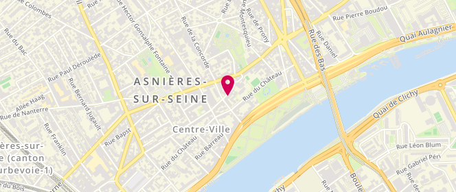 Plan de Chez Lin, 2 Rue de l'Église, 92600 Asnières-sur-Seine